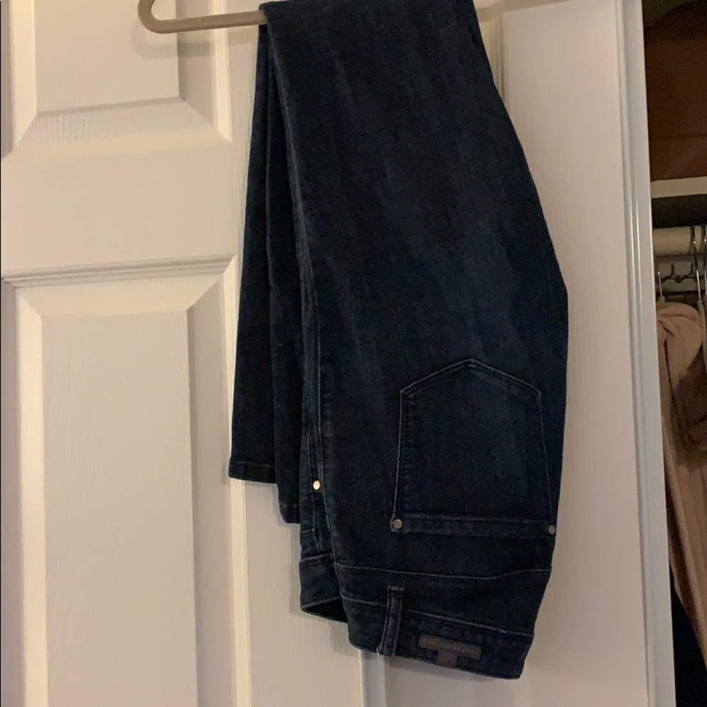 LC Lauren Conrad dark denim skinny jeans